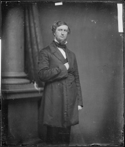 Michigan's Senator Zachariah Chandler. (National Archives.)