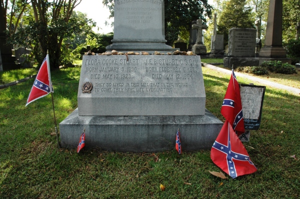 Jb Stuart's gravesite.